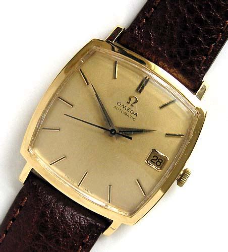 omega square gold watch|omega watches older models.